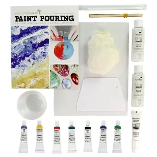 SpiceBox Introduction to Paint Pouring Kit {1}
