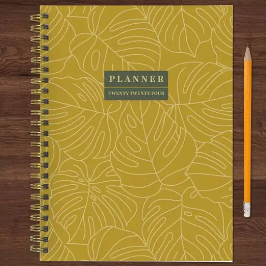 TF Publishing 2024 Golden Foliage Medium Weekly Monthly Planner {7}
