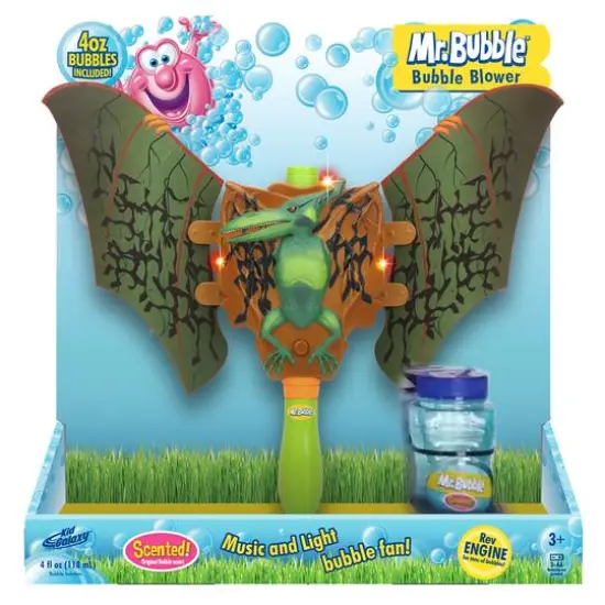 Kid Galaxy&reg; Mr. Bubble&reg; Dinosaur Bubble Blower {6}