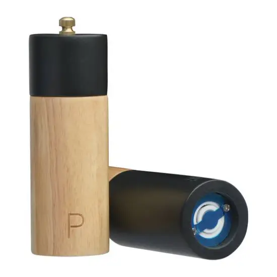 Hello Honey&reg; Two-Tone Rubber Salt & Pepper Mills {5}