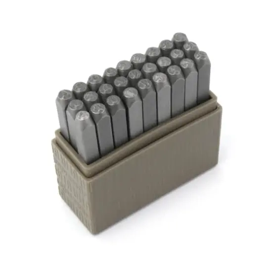 ImpressArt&reg; Basic Uppercase Typewriter Letter Stamps, 3mm {1}