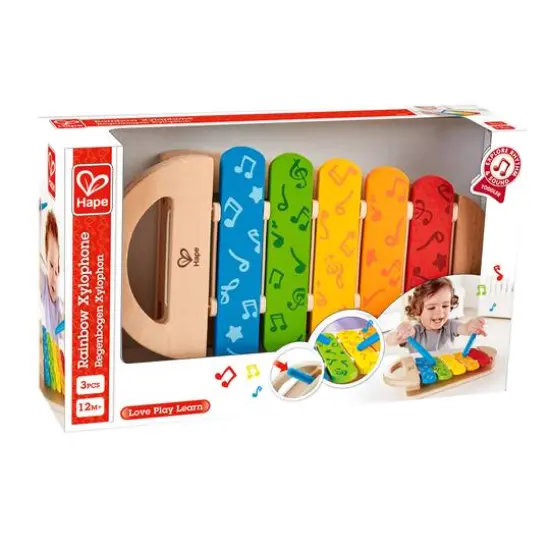 Hape Rainbow Xylophone {6}