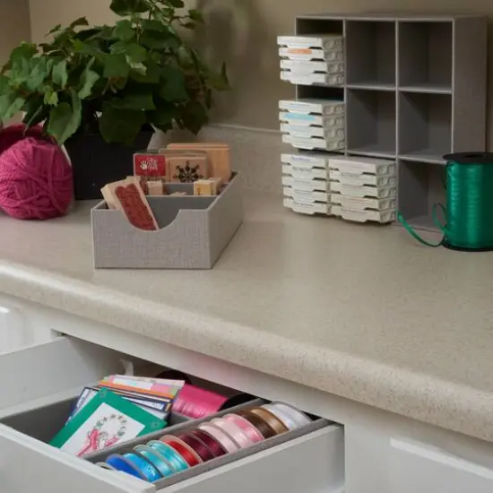 Household Essentials Drawer Organizer Tray Gray {8}