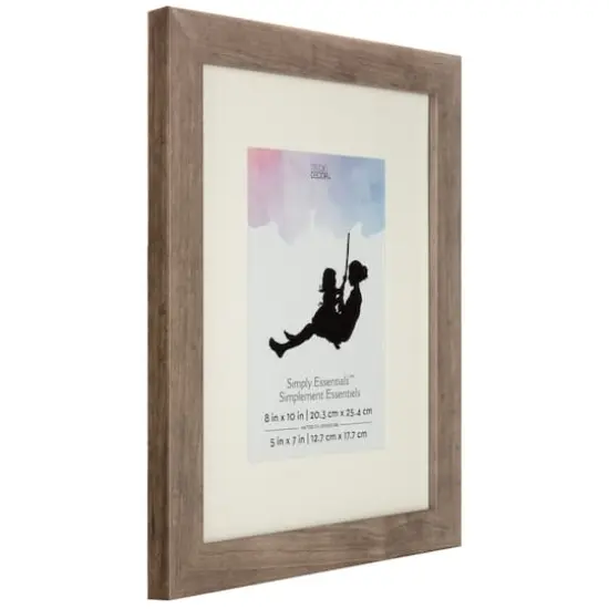Simply Essentials&trade; Griege Frame with Mat by Studio D&eacute;cor&reg; {6}