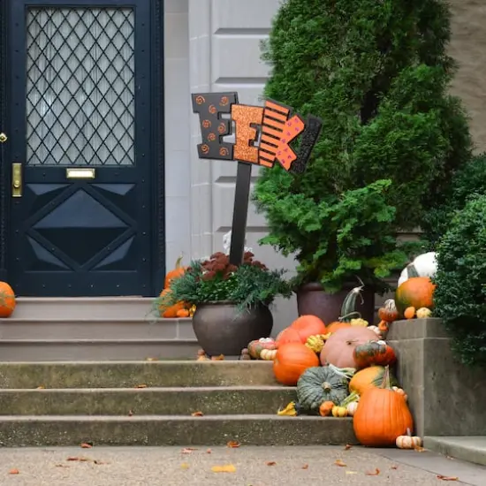 18" Halloween EEK! Garden Stake {3}