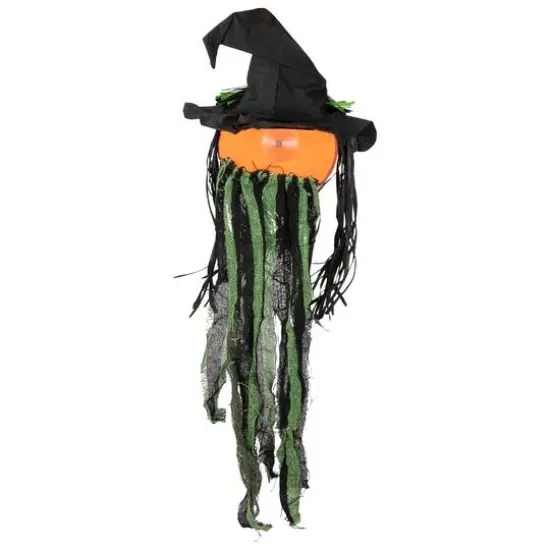 Creepy Jack-O-Lantern 3D Halloween Window Decoration {6}