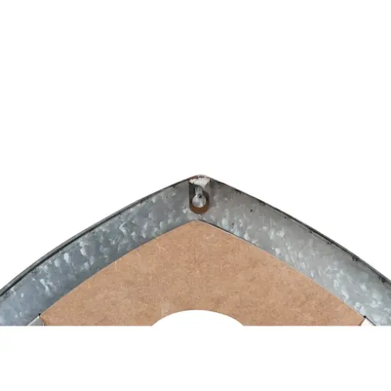 Hello Honey&reg; 27.5'' Silver Wood & Metal Wall D&eacute;cor {3}