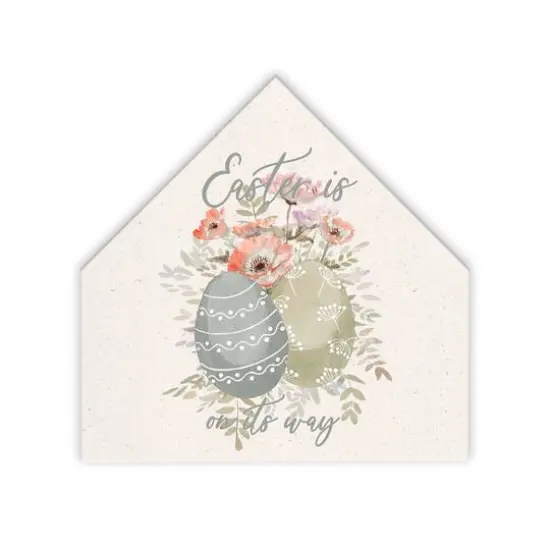 Bunny Bait Carrots 2 12" x 12" House Shaped Canvas {1}