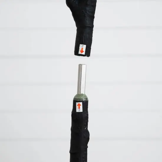 5ft. Artificial Halloween Black Fiddle Leaf Tree {5}