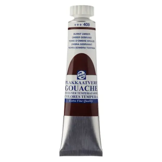 Royal Talens Extra Fine Quality Gouache, 20mL 409 Burnt Umber {1}