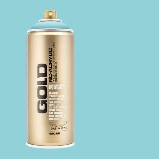 Montana&trade; Gold Acrylic Professional Spray Paint G6230 Pool {4}