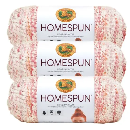 3 Pack Lion Brand&reg; Homespun&reg; Yarn Parfait {1}