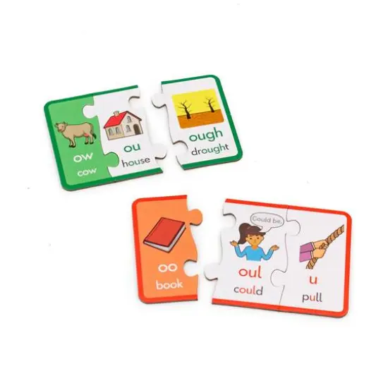 Junior Learning&reg; Vowel Puzzles {4}