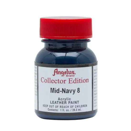 Angelus&reg; Collector Edition Acrylic Leather Paint, 1oz. Mid-Navy 8 {3}