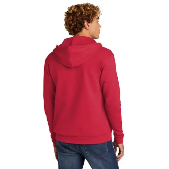 Next Level Unisex Santa Cruz Zip Hoodie Red {6}