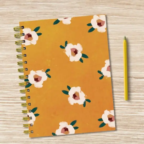 TF Publishing Sahara Floral Boho Spiral Lined Journal {5}