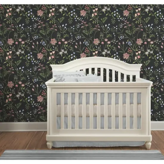 RoomMates Meadow Mix Peel & Stick Wallpaper Black/Multi {6}