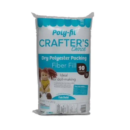 Poly-Fil&reg; Crafter's Choice&reg; Dry Polyester Packing Fiber Fill, 10oz. {1}