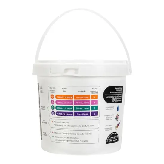Brea Reese&reg; Mix2Mold&trade; White Ceramic Resin, 5lb. {4}