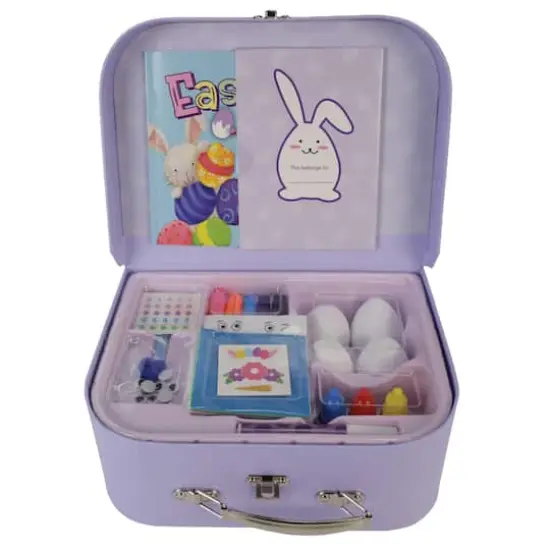 SpiceBox Suitcase Easter Egg Art Kit {4}