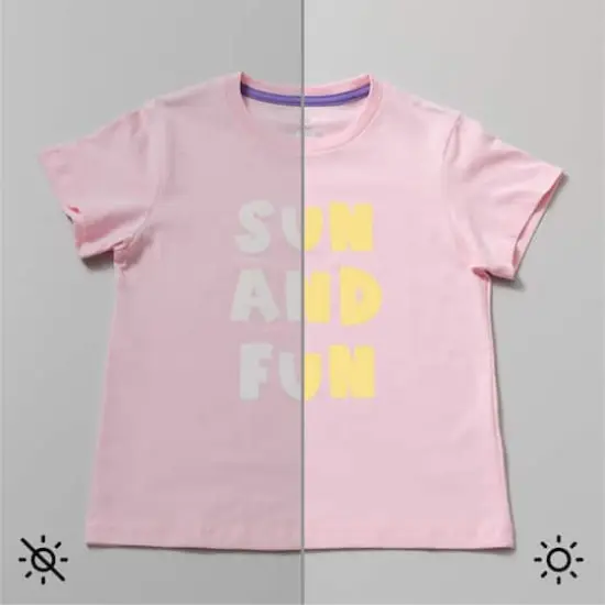 Cricut&reg; UV-Activated Color-Changing Iron-On White/Pastel Yellow {7}