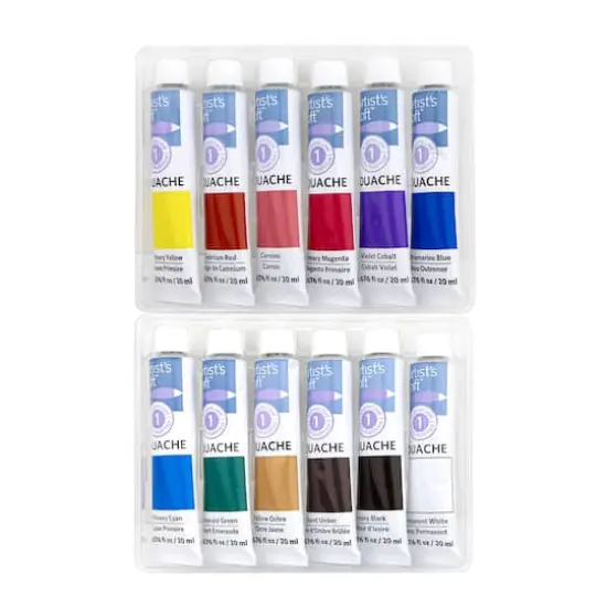 12 Color Gouache Paint Set by Artist's Loft&trade; {3}