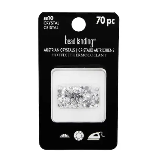 SS10 Round Hotfix Austrian Crystals by Bead Landing&trade;, 70ct. {5}