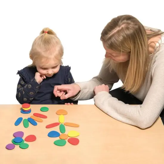 Edx Education&reg; Junior Rainbow Pebbles&reg; Activity Set {6}