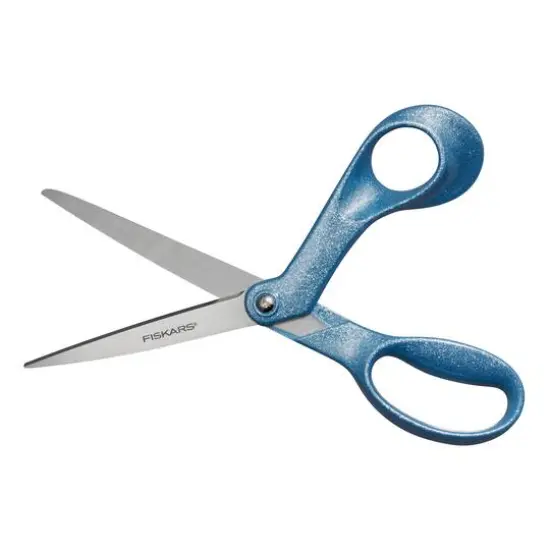 Fiskars&reg; Explore 8" Digital Cloud Glitter Scissors {7}