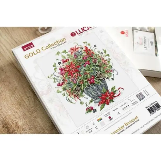 Luca-s December Bouquet? Counted Cross Stitch Kit {5}