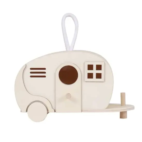 8" Wood Camper Birdhouse by Make Market&reg; {1}
