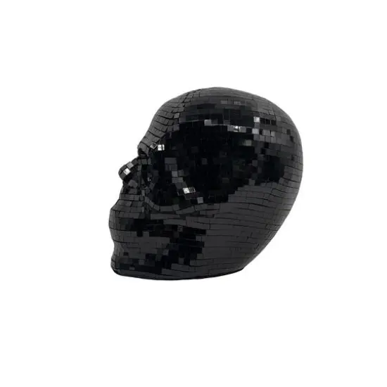 7" Disco Skull Tabletop D&eacute;cor by Ashland&reg; Black {3}