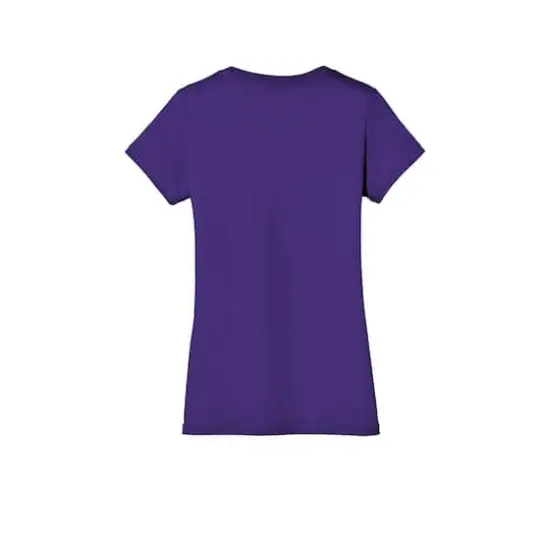 District&reg; Women's Perfect Weight&reg; V-Neck T-Shirt Purple {5}