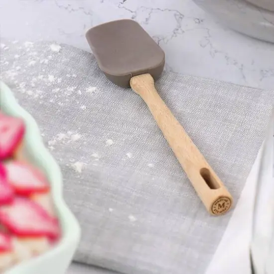 Martha Stewart Gray Silicone Mini Spoonula {6}