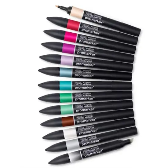 Winsor & Newton&reg; ProMarker&trade; Manga Chibi 13 Marker Set {4}