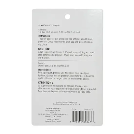 Mixed Glitter Glue, 3ct. by Recollections&trade; Jewel Tone {7}