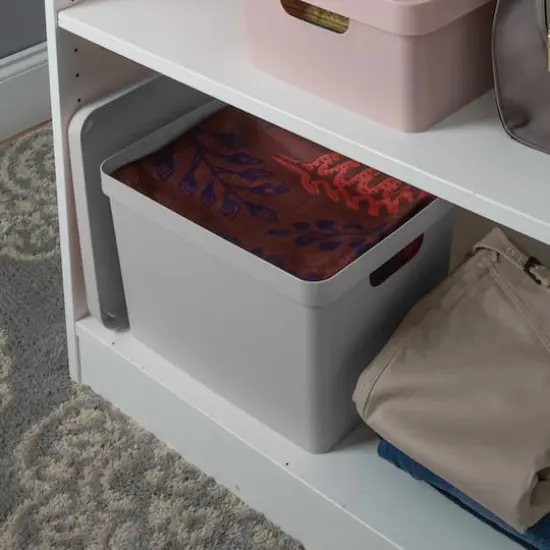 Simplify Vinto Storage Box with Lid Gray {5}