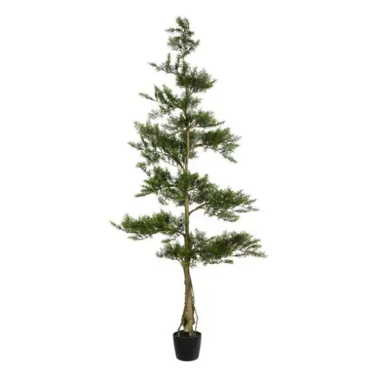 6ft. Potted Artificial Cedar Tree {1}