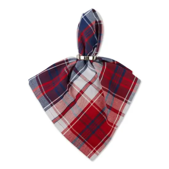DII&reg; Americana Plaid Cloth Dinner Napkins, 6ct. {3}
