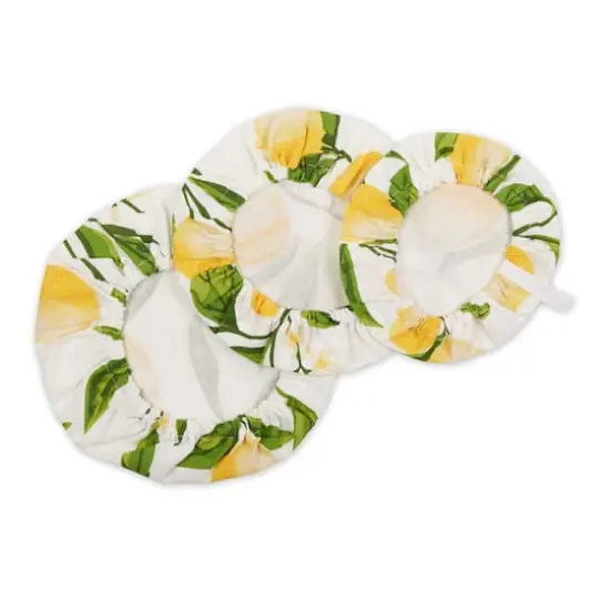 Lemon Bliss Print Dish Cover Set {4}