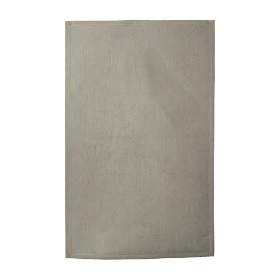 Blue Wool Modern Area Rug 5ft. x 8ft. {7}