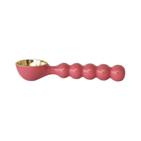 Hello Honey&reg; 9.25" Pink & Gold Enameled Aluminum Ice Cream Scoop {1}