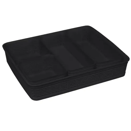 Simplify 5-Piece Organizing Basket Set Black {1}