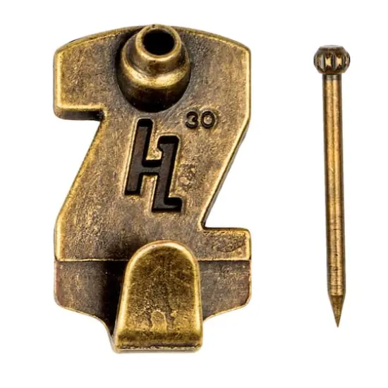 HangZ&trade; 30lb. Gallery Picture Hooks, 50ct. {3}