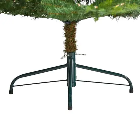6ft. Pre-Lit North Carolina Spruce Artificial Christmas Tree, Clear LED Lights {7}