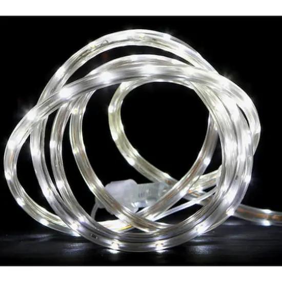 30ft. LED Christmas Outdoor Linear Tape Light Pure White {1}