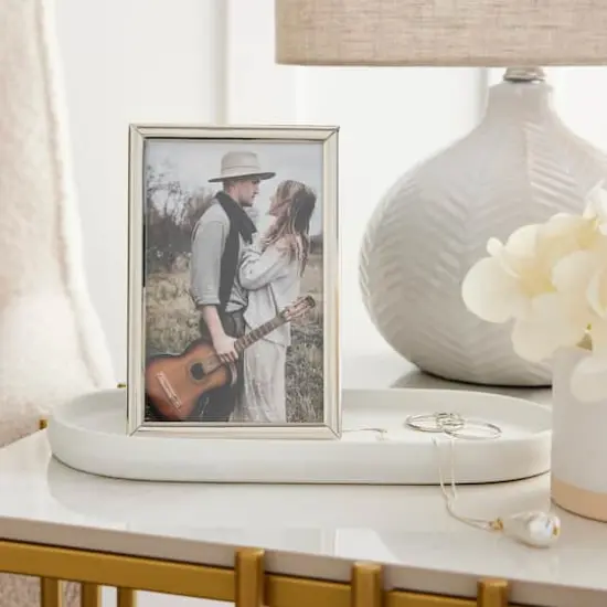 Simply Essentials™ Curved Profile Frame by Studio Décor® Silver {3}