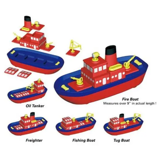 Popular Playthings&reg; Magnetic Build-a-Boat&trade; {3}