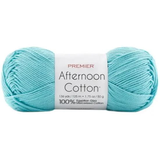 Premier&reg; Afternoon Cotton&trade; Yarn Pale Teal {1}