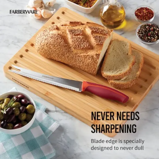 Farberware Precise Slice Bread Knife {4}